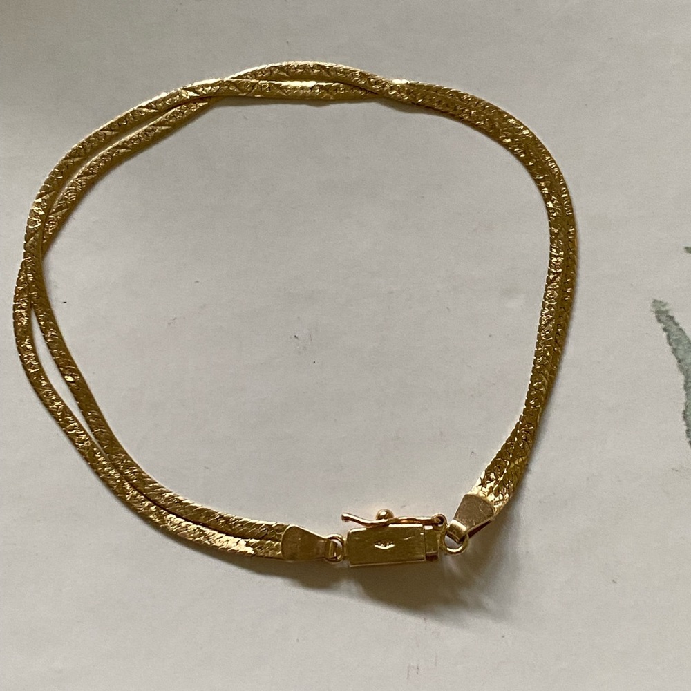 14 Karat Italian Gold Bracelet